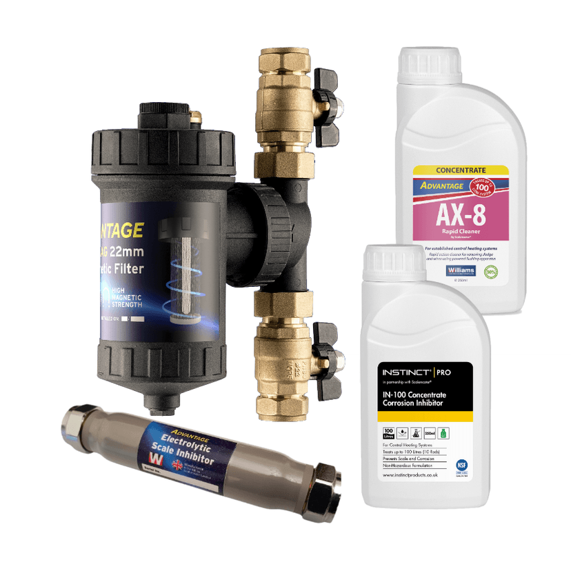 Adv AX-MAG 22mm Filter,15mm Scale Inhib,Inst IN-100&Adv AX-8 Chemicals Image 1
