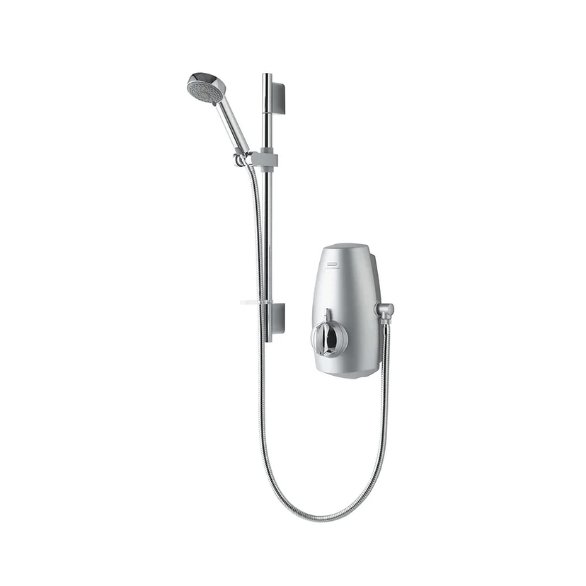 Aqualisa Aquastream Thermostatic Mixer Shower - Satin Chrome 813.40.01 Image 1