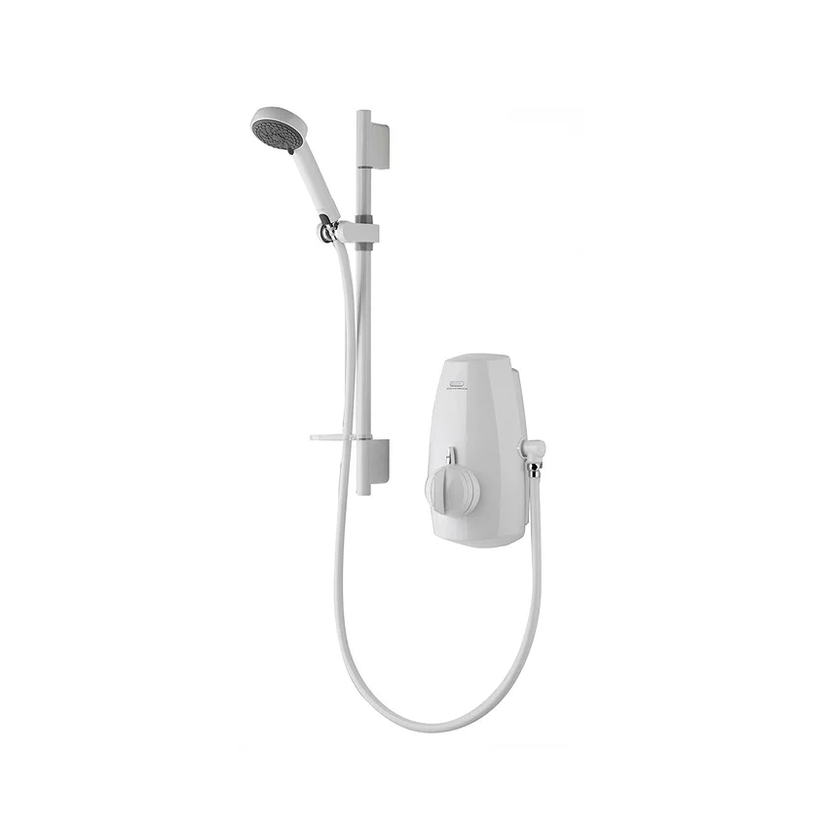 Aqualisa Aquastream Thermostatic Mixer Shower - White 813.40.20 Image 1