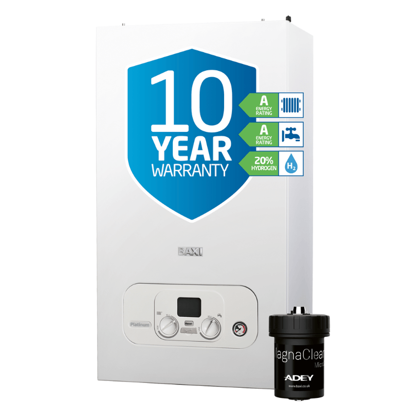 Baxi Platinum Compact 36 Combi Boiler c/w Magnaclean Filter 7844719 Image 1