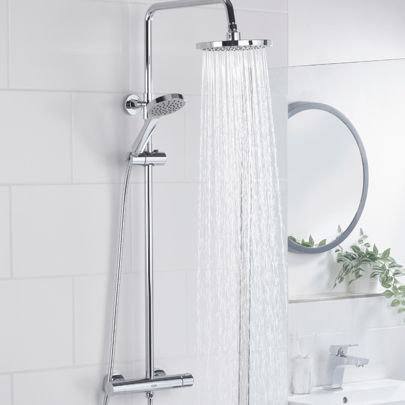 Bristan Zing2 Dual Bar Shower ZI SHXDIVSMFF C Image 1