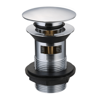 Instinct 11/4" Easy Clean M'room Click Bas Waste (Slotted) Chr 201311I Image 1