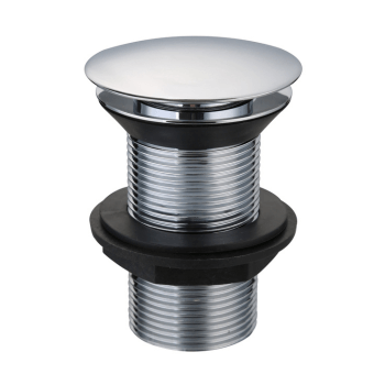 Instinct 11/4" Easy Clean M'room Clicker Basin Waste (U/S) Chr 201318I Image 1