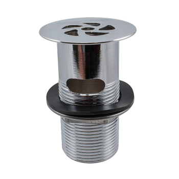 Instinct 11/4" Flush Grated Slotted Waste (Slotted) Chrome 201430INS Image 1