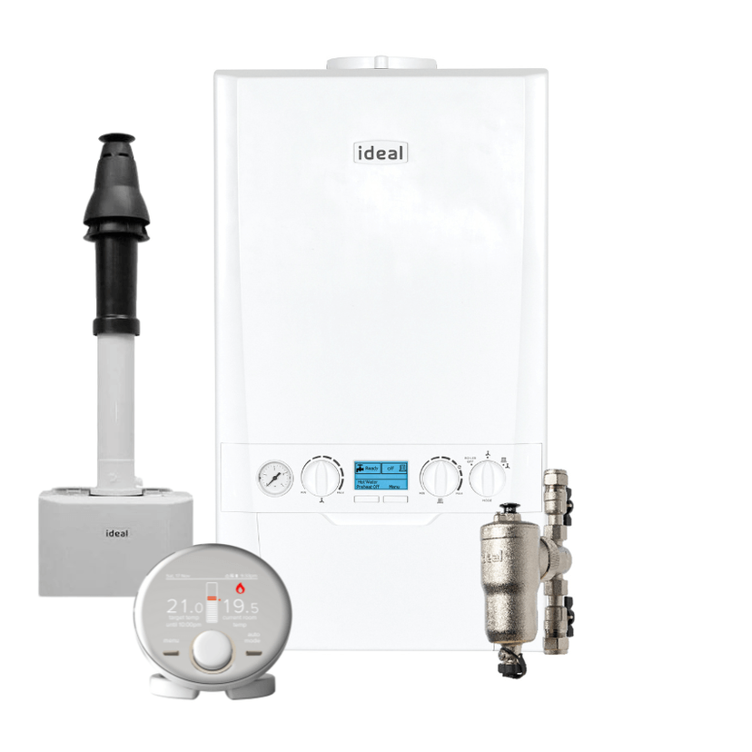 Ideal Logic Max Combi 30, Vertical Flue & Halo Lite RF Image 1