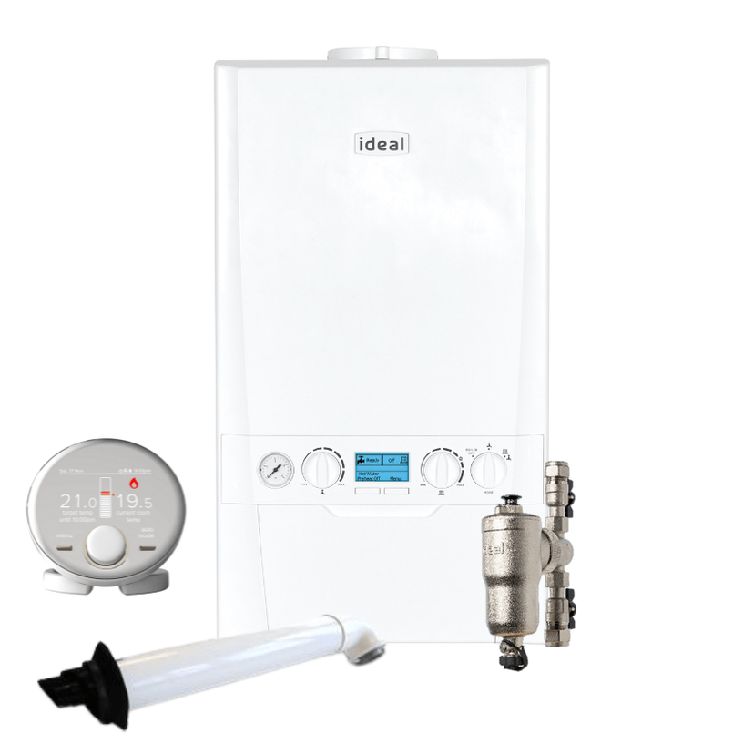 Ideal Logic Max Combi 35, Horizontal Flue & Halo Lite RF Image 1