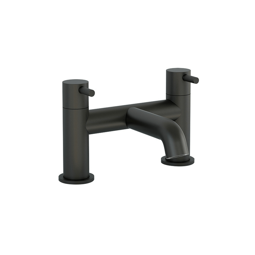 Instinct Azerley Bath Filler Matt Black INSAZ003MB Image 1
