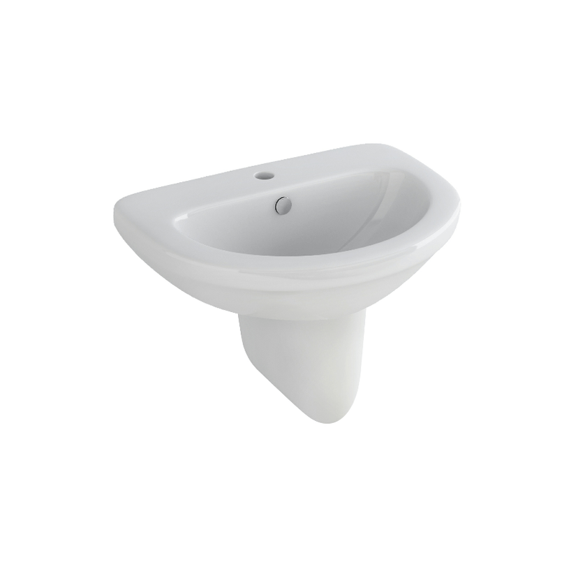 Instinct Della/Kiso Round/Ecstasy/Wave/Nuance Rnd Semi Ped Wh INSDE010 Image 1