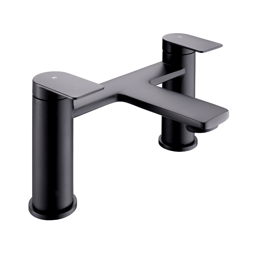 Instinct Keal Bath Filler Matt Black INSKEBFMB Image 1