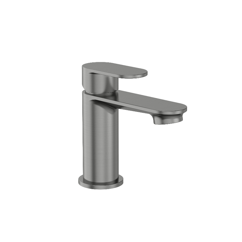 Instinct Malham Mono Basin Mixer (Click Waste) Gun Metal INSMA001GM Image 1