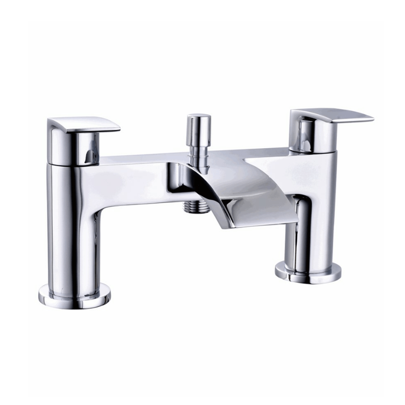 Instinct Ryburn Bath Shower Mixer + Kit Chrome INST-RYB-BS Image 1