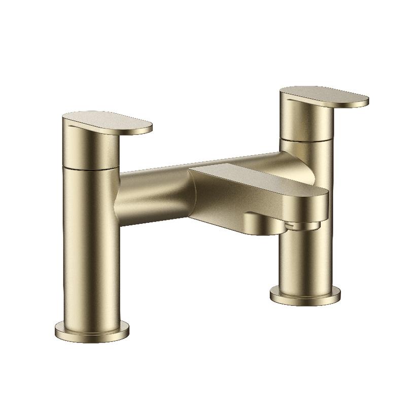 Instinct Tulla Bath Filler Brushed Brass INST-TUL-BF-BB Image 1
