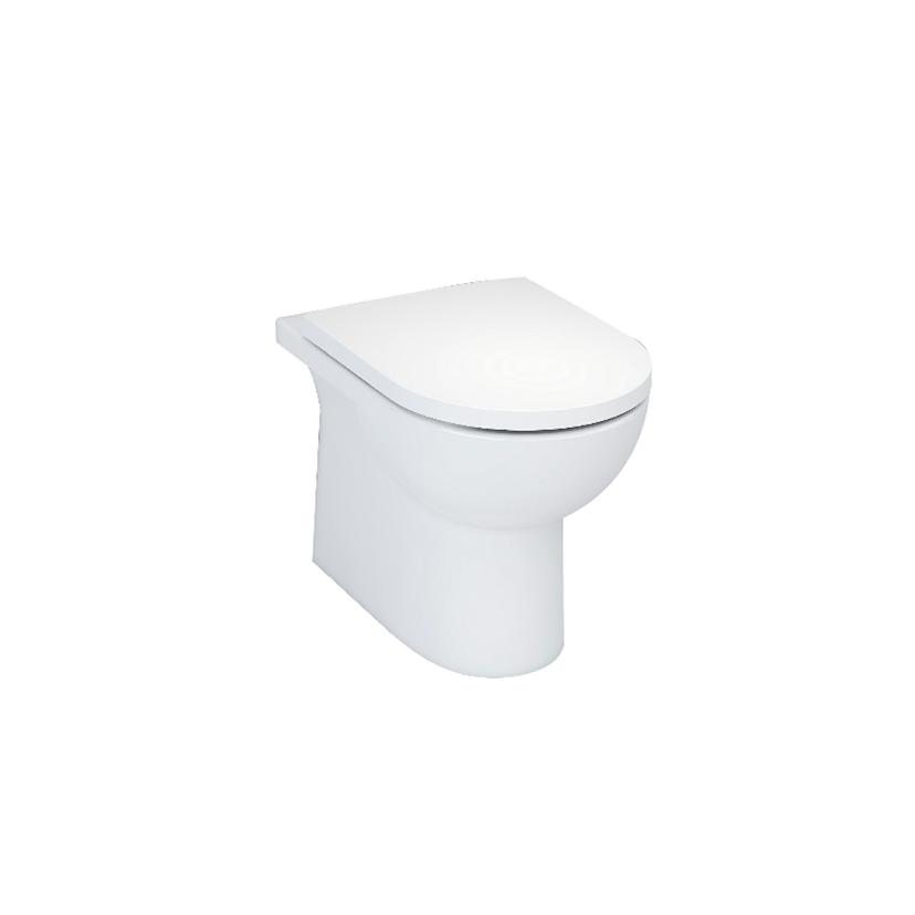Instinct Tulla Standard Height Back To Wall Pan White INSTU001BR Image 1