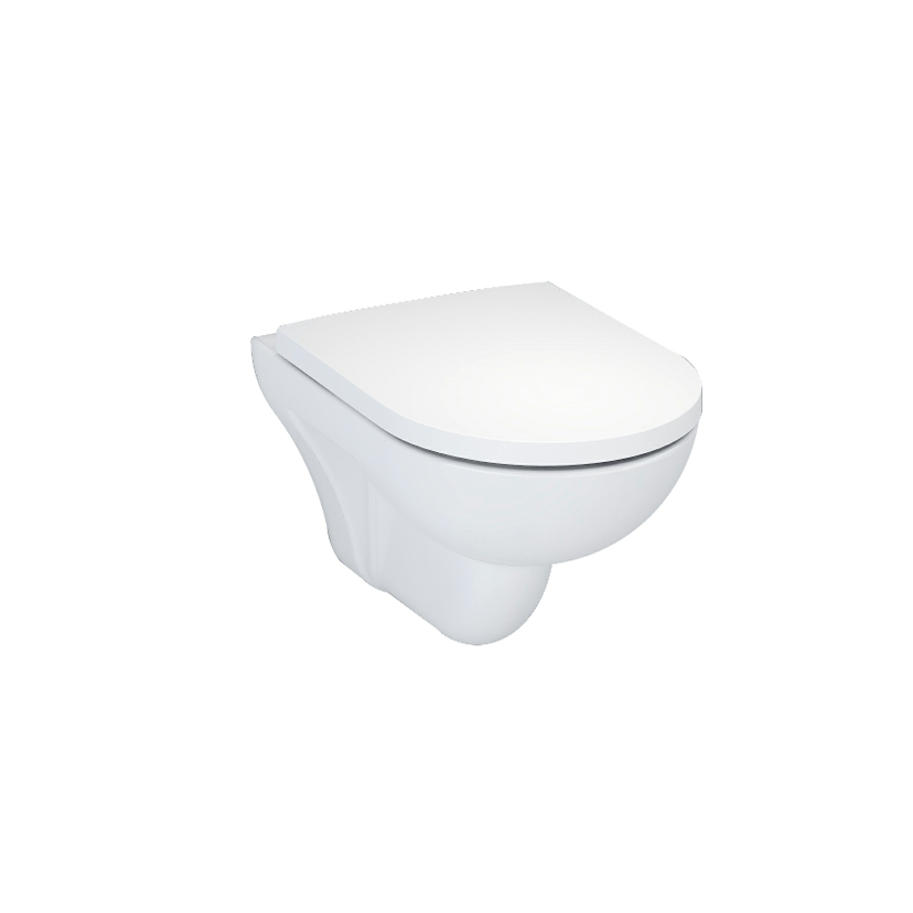Instinct Tulla Short Projection Wall Hung Pan White INSTU001HR Image 1
