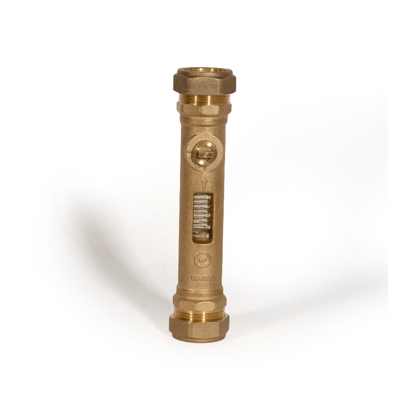 Inta 28mm Flow Balancing Valve 5-40Ltr Image 1