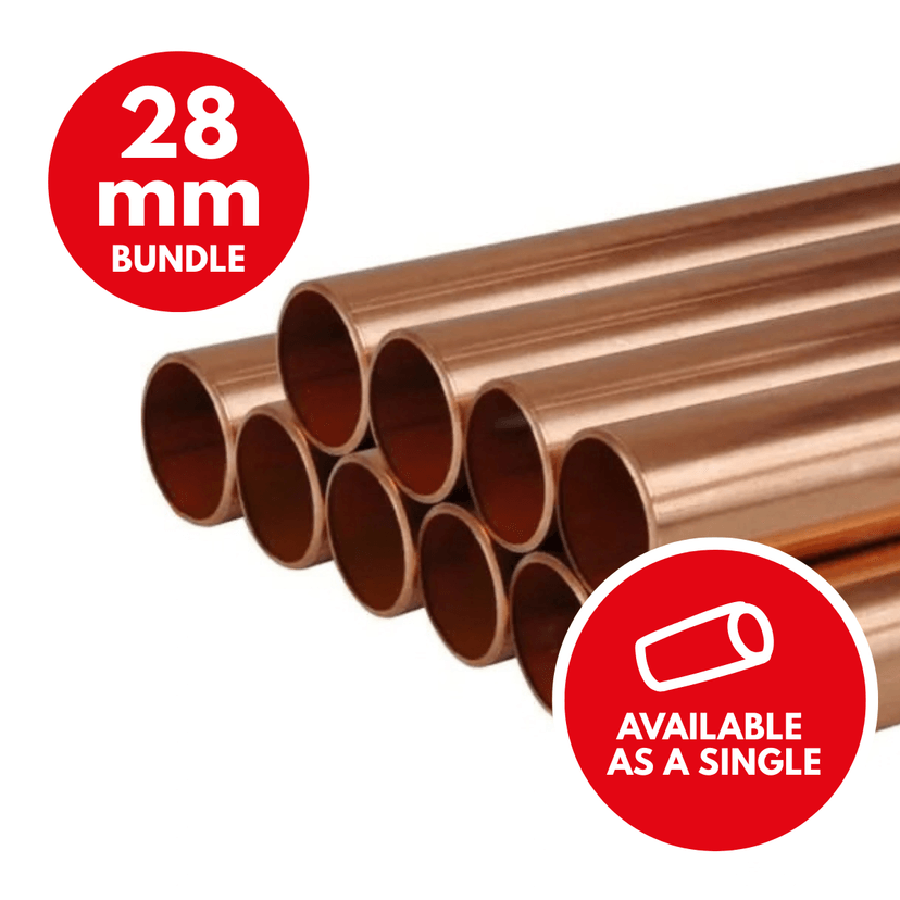 Lawton 28mm TX Copper Pipe 30m Bundle TX0283