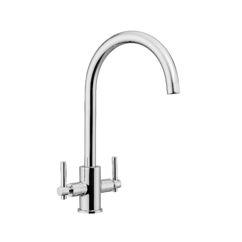 Leisure Aquaflair Dual Lever Tap Chrome TFR1CM/ Image 1