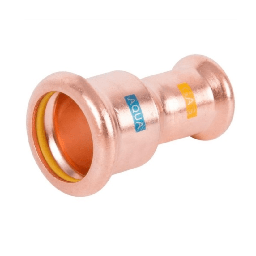 M-Press WaterGas 22 x 15mm Reducing Coupler 990302215 Image 1