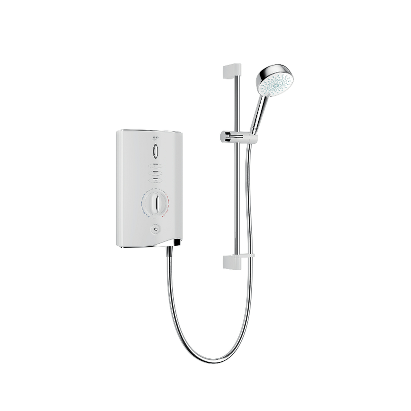 Mira Sport Max 10.8kW Electric Shower - White/Chrome 1.1746.828 2023 Image 1