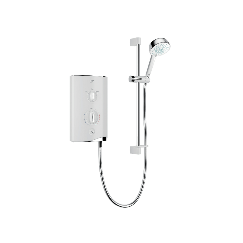 Mira Sport 9kW Standard Electric Shower - White/Chrome 1.1746.821 2023 Image 1