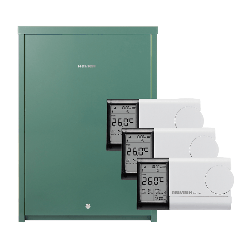 Navien 28kW LCX Ext. LCB700 Blue Flame Combi - A+ Pack 30025032A Image 1