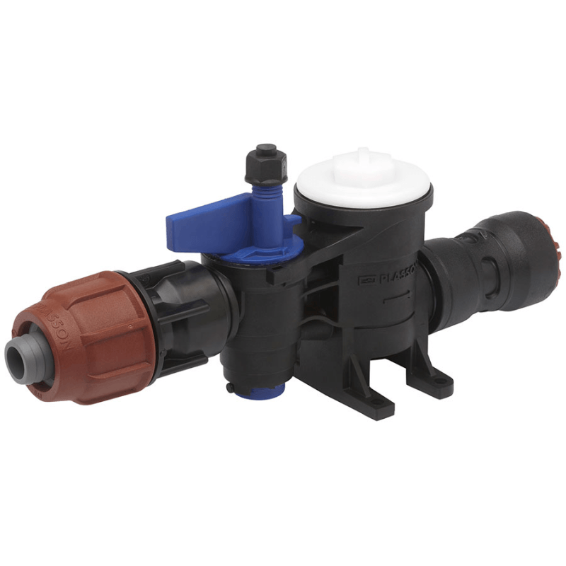 Plasson MCP 25mm Mech x 15mm Pushfit PM0351071025015 Image 1