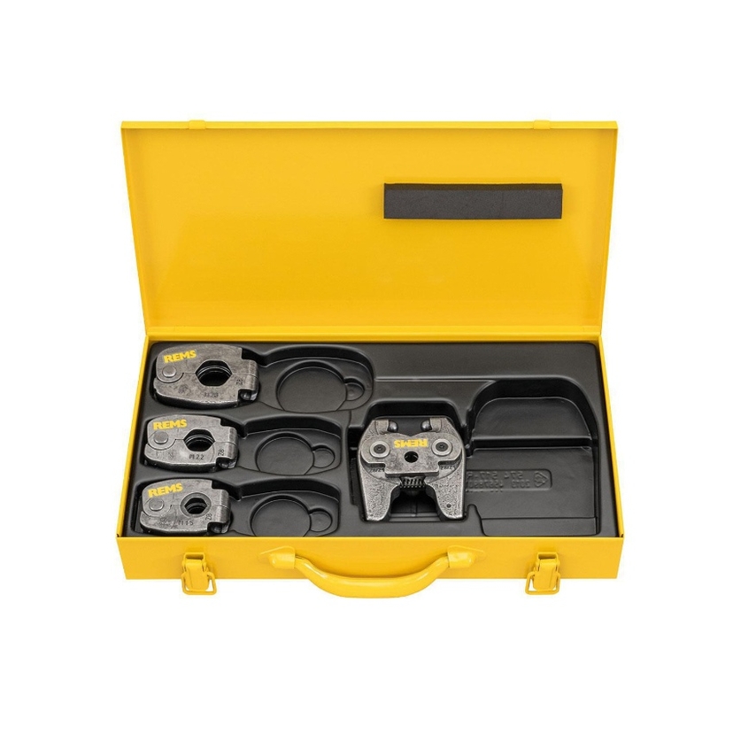 REMS 15-28mm Multi Angle M Profile Pressrings,Z8 Adaptor & Case 574618 Image 1