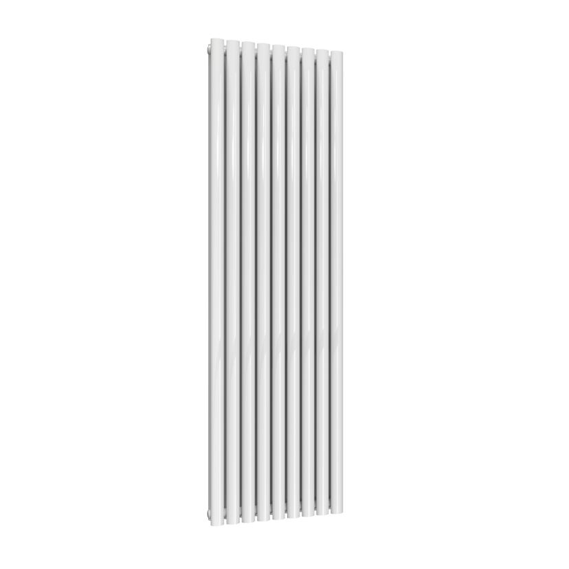 Eliptical 1600 x 420 Single White Vertical Radiator Image 1