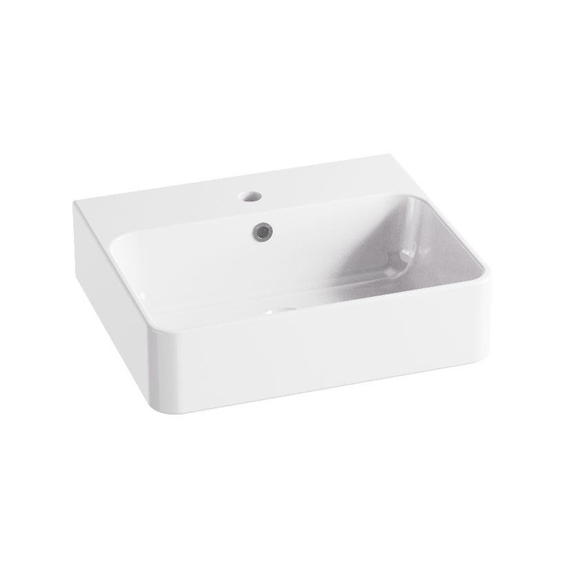 Instinct Allerston 500mm Ceramic Basin One Taphole Image 1