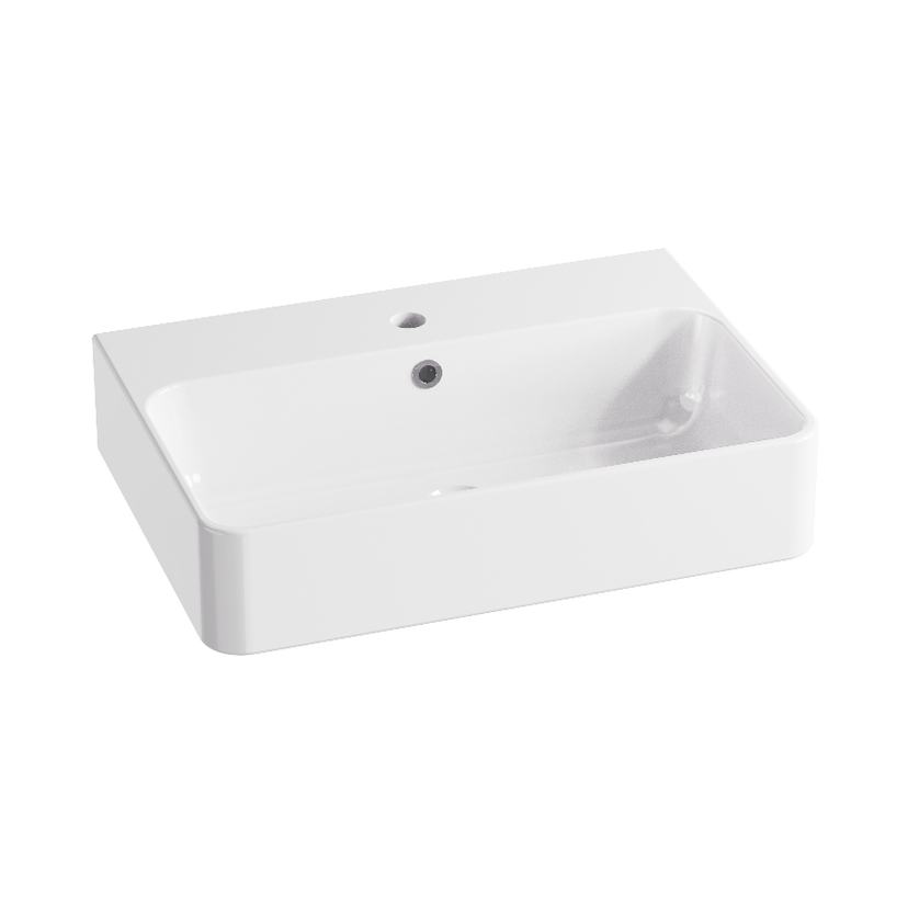 Instinct Allerston 600mm Ceramic Basin One Taphole Image 1