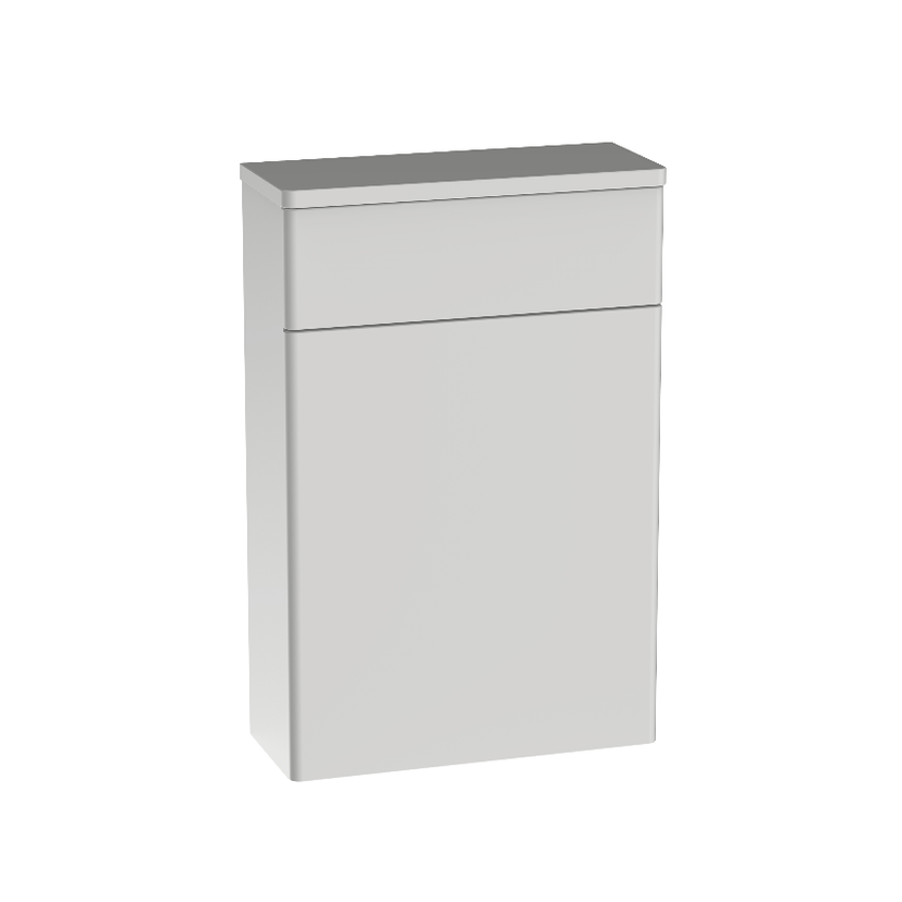 Instinct Allerston 560mm Curved Edge BTW WC Unit Matt Light Grey Image 1