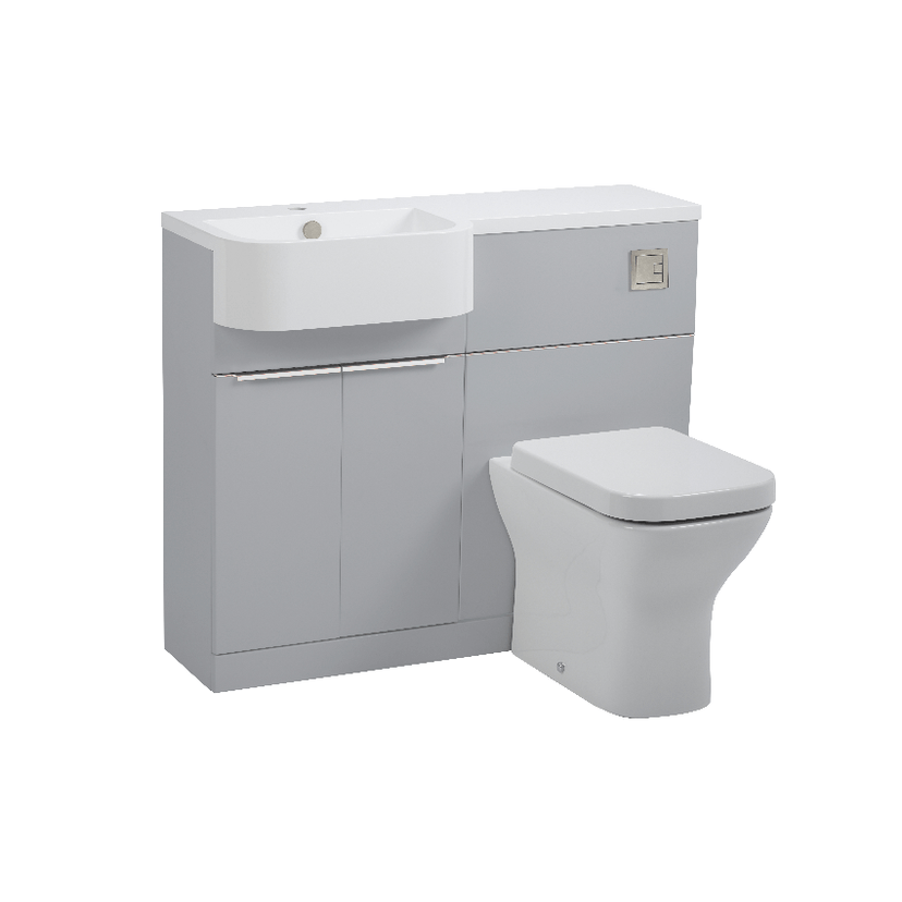 Instinct Keros 1000mm BTW F/S Semi C'top Unit LH Gl Light Grey 10BWLGL Image 1