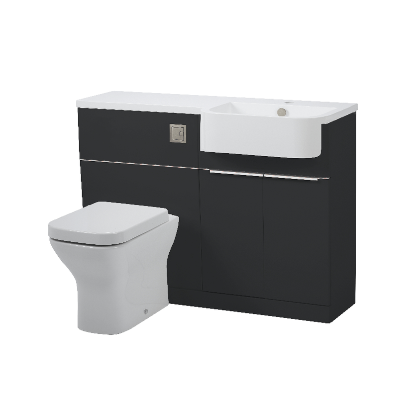 Instinct Keros 1200mm BTW F/S Semi C'top Unit RH Gloss Clay 12BWGCR Image 1