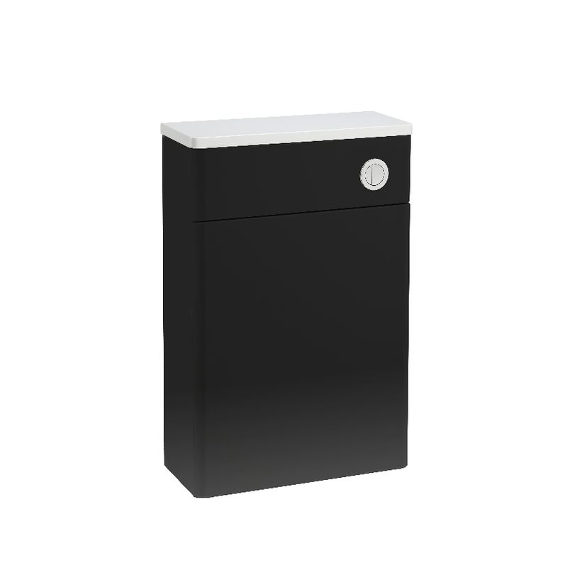 Instinct 560mm Curved Edge BTW WC Unit Gloss Anthracite INST0403102 Image 1