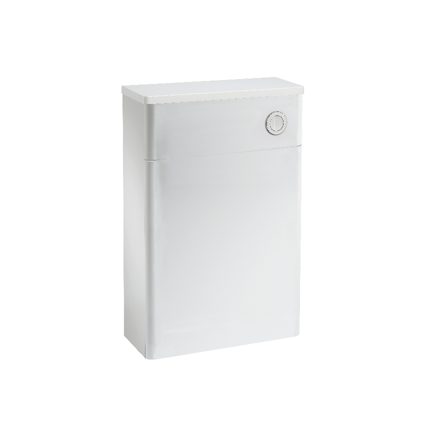 Instinct 560mm Curved Edge BTW WC Unit Gloss White INST0403103 Image 1