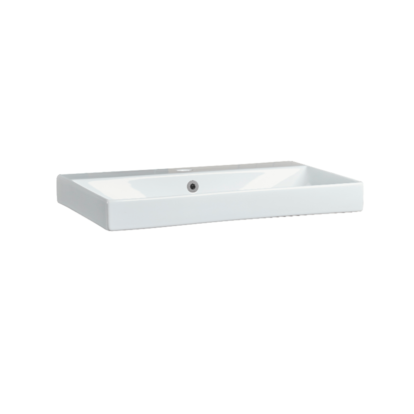 Instinct Espada 600mm Ceramic Basin 1TH White INST041403 Image 1