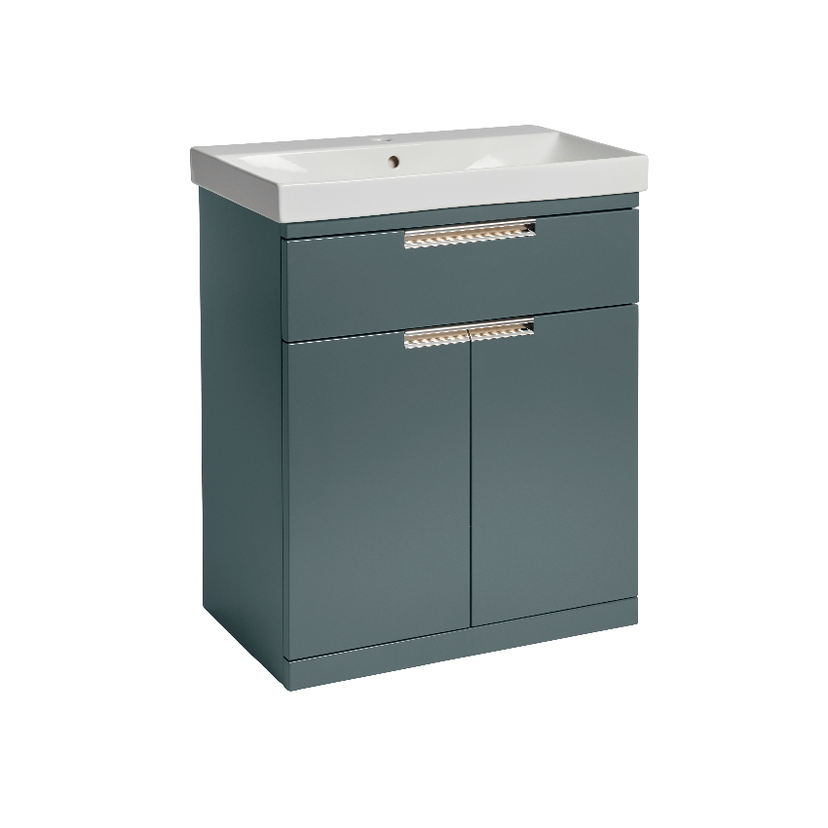 Instinct Espada 700mm F/S 1 Drawer 2 Door Basin Unit Willow INST041428 Image 1