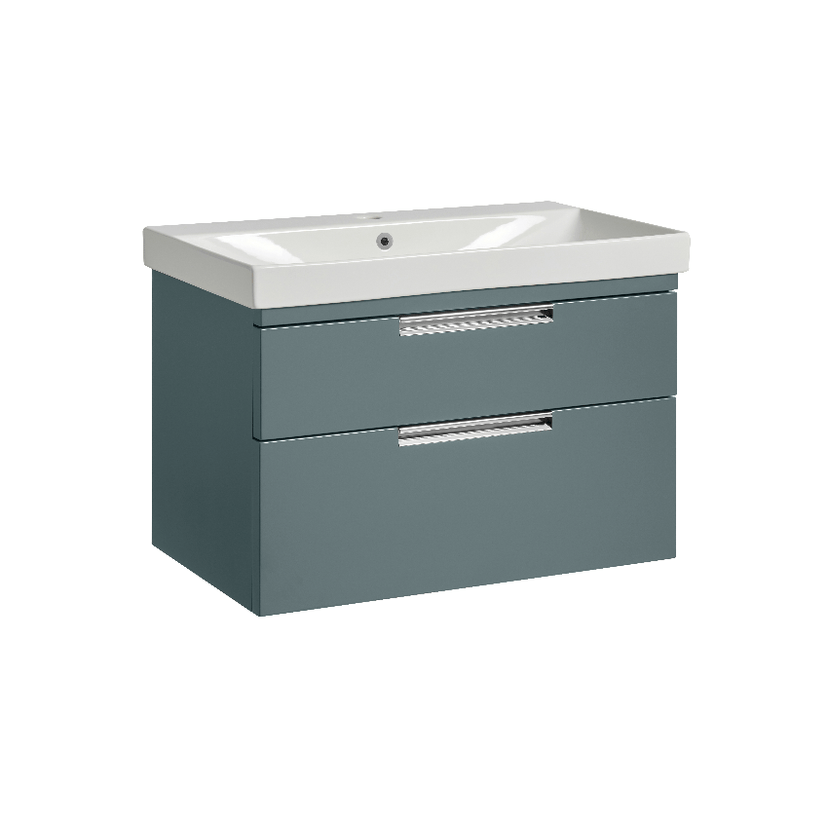 Instinct Espada 800mm W/M 2 Drawer Basin Unit Willow INST0414816 Image 1