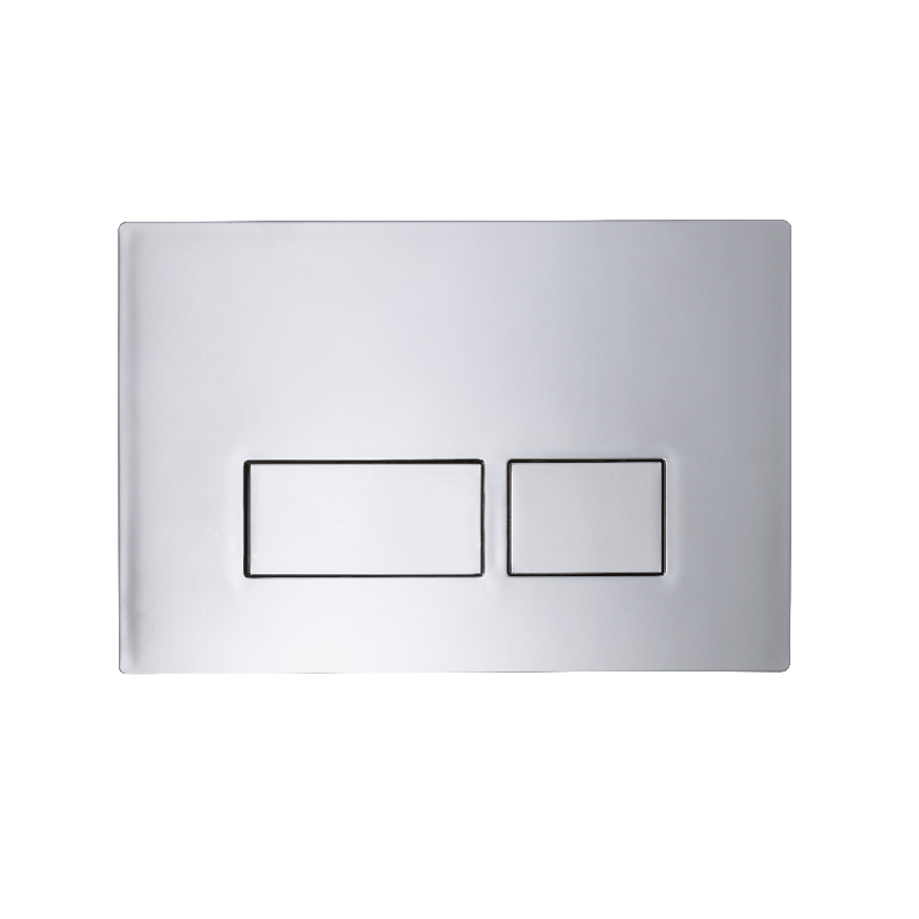 Instinct Nuance Dual Flush Push Plate Chrome INST13010 Image 1