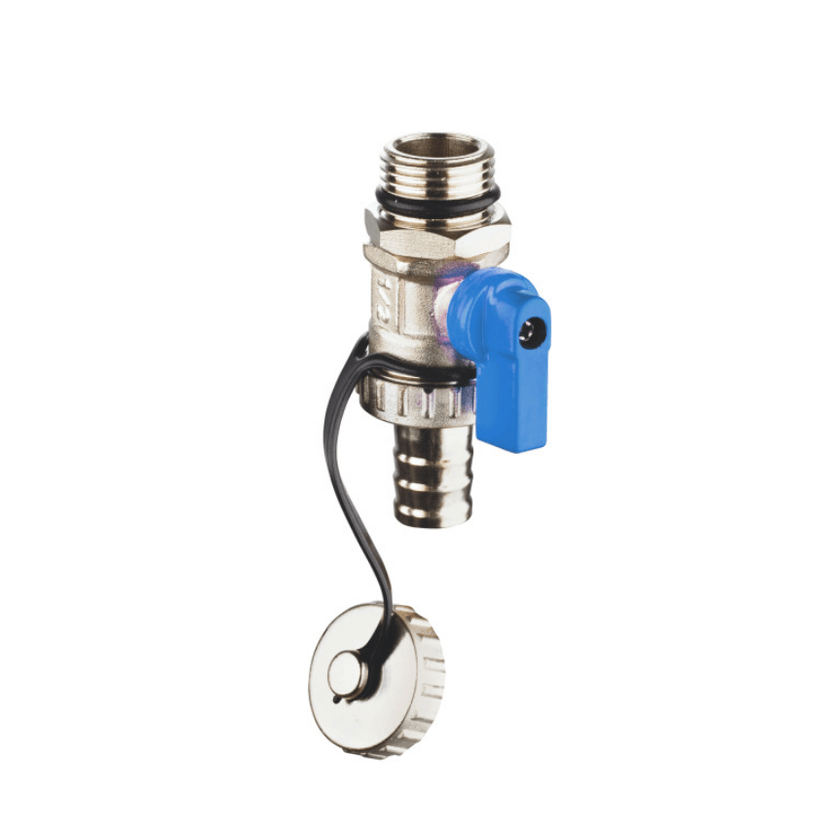 Snug Drain Valve Blue MANDVBLUE Image 1