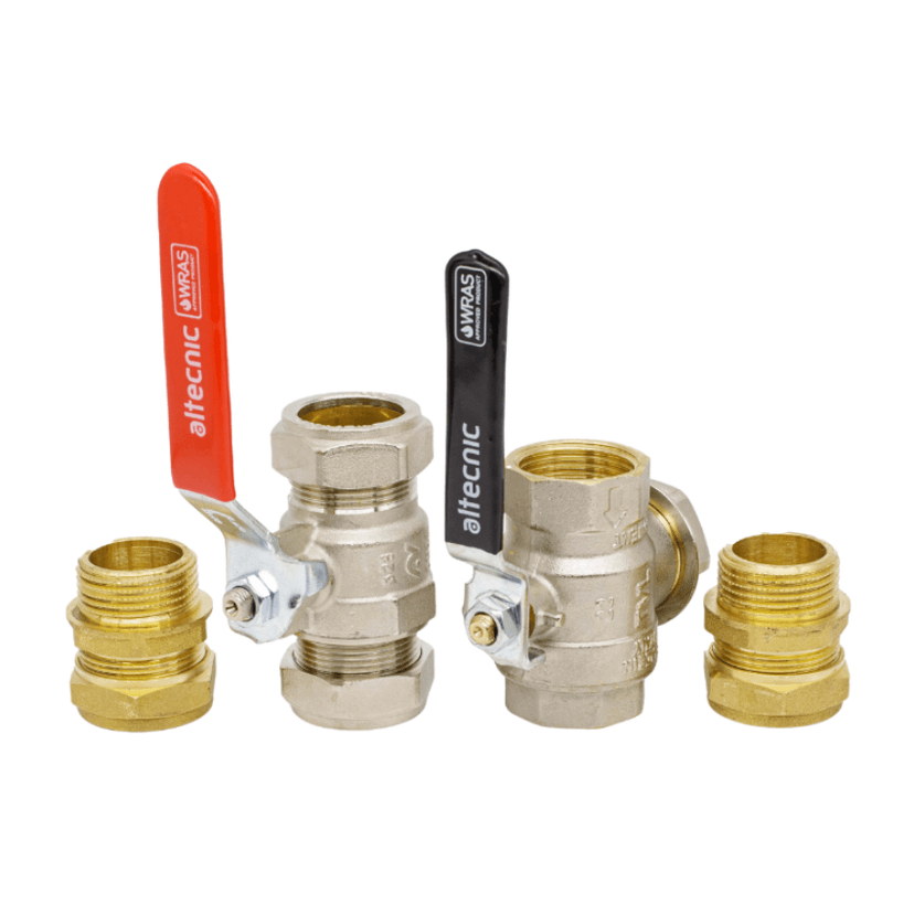 Ball Valve Strainer & Isolation Valve Pack U-133-1004 Image 1