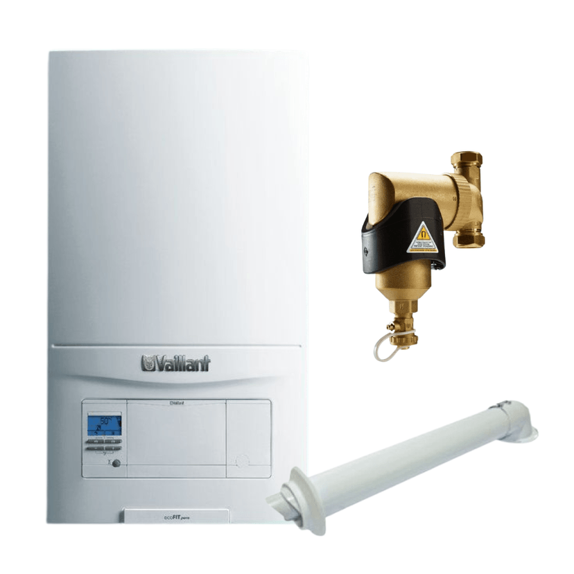 Vaillant EcoFit Pure 825 Combi, Horiz Flue & BP Kit 8000028985 Image 1