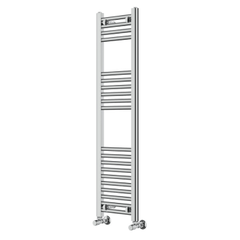 Instinct 300 x 1200mm Chrome Straight Towel Rail 22mm PHGT120-30CP Image 1