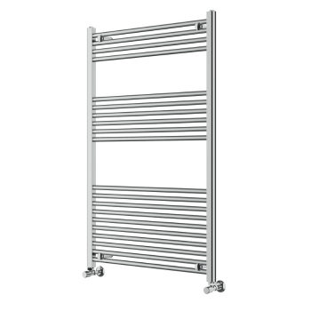 Instinct 750 x 1200mm Chrome Straight Towel Rail 22mm PHGT120-75CP Image 1