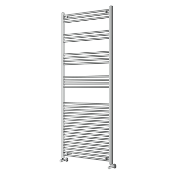 Instinct 750 x 1800mm Chrome Straight Towel Rail 22mm PHGT180-75CP Image 1