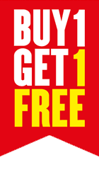 Buy one get one free