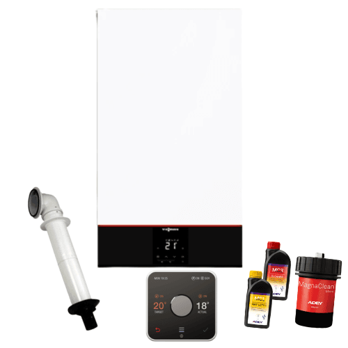 Viessmann 100 Combi 30kW Horizontal Flue Value Pack +