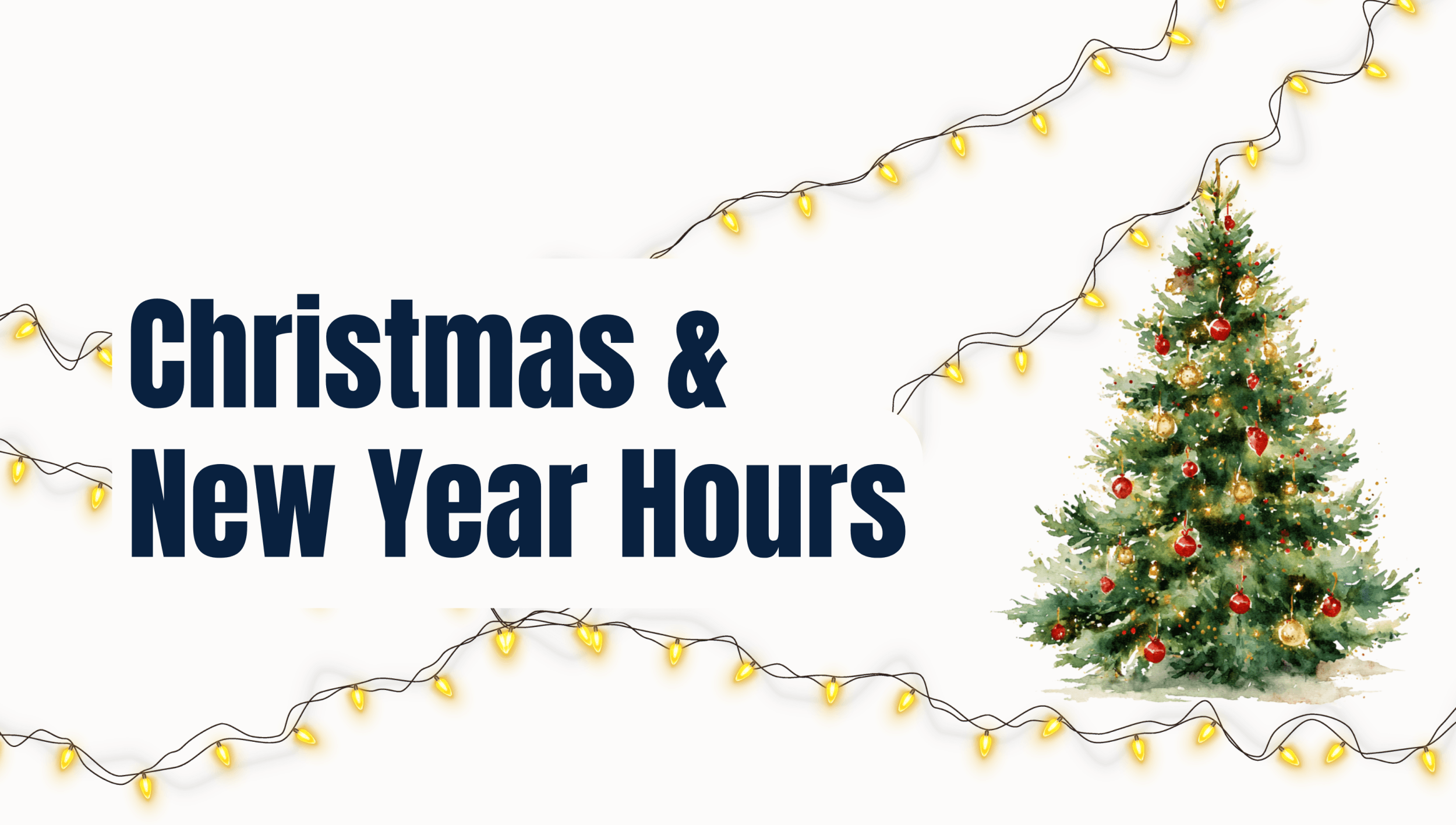 Christmas 2025 opening hours and delivery