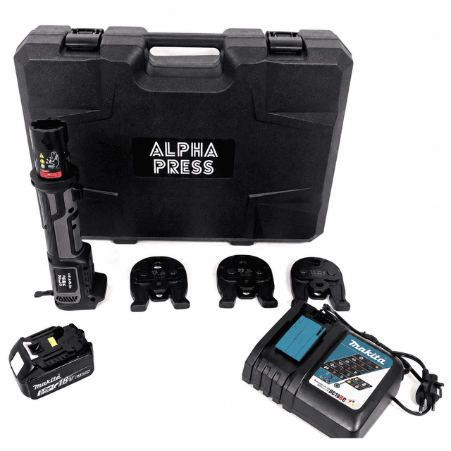 Alpha Press MP-1535 Kit inc Makita 3ah battery & charger