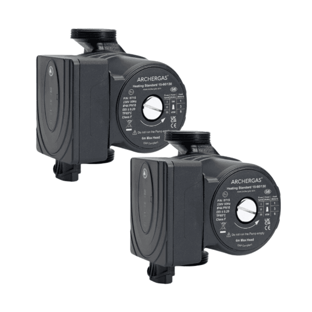 Twinpack Archergas Heating Standard Circulator Pump 15-60/130